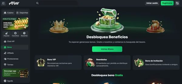 Centro de bonos y recompensas Centro de bonos y recompensas